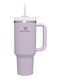 Quencher H2.0 40oz Stainless Steel Tumbler with Lid and Straw - Vacuum Insulated, Leak-Proof, Double-Wall Design for Iced and Cold Beverages, Orchid Color, 1.18L Capacity