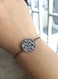Lily's Style Black Bracelet With Crystal Round
