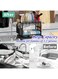 Drying Rack, 2 Tier Large Dish Drying Rack for Kitchen Counter with Drainboard Stainless Steel Dish Drainer for Dish Knifes Cup Cutting Board, Black