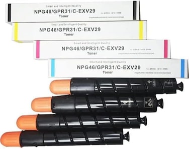 C-EXV29 / NPG46 / GPR31 Premium Quality Toner Cartridges for Can IR Advance C5030 C5035 C5235 C5240 (Black Cyan Yellow Magent) 4 PCS