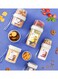 To-go Portable Sealed Food Container &ndash; 2-Layer Food Storage, BPA-Free, for Cereal, Oatmeal, Fruit, Milk &amp; Yogurt, Large Airtight Snack &amp; Salad Jar, Ideal for Kitchen, Travel, Work &amp; Picnic &ndash; 150+150ml