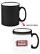 Color Changing Heat Sensitive Ceramic Mug, Image Revealed When HOT Liquid is Added! One life
