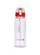 Royalford Rf5223Pn Water Bottle With Volume Marker- Portable Motivational Water Bottle With Straw And Handle Large Bpa Free Eco Friendly   550 Ml   Ideal For Sports Gym Fitness Trekking &amp; More