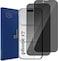 Designed for Iphone 17 5G Privacy Glass Screen Protector, 380 Glue 9H Hardness [Anti Scratch] [Anti-Fingerprint] [Case Friendly]Bubble Free Anti-spy 2 Pack Tempered Glass Film for Iphone 17 2025
