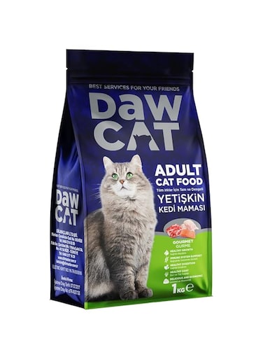 DawCat Gourmet Adult Cat Food 1 Kg