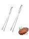 Pcs Bbq Tongs&acirc;&euro;&ldquo; Barbecue &amp; Grill Tools,Kitchen Tongs, Stainless Steel Heavy Duty For Cooking,Clip Head Hollow Design