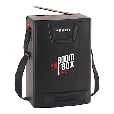 STARGOLD Portable Multi-Functional Bluetooth Speaker &ndash; BoomBox Pro with FM, Solar Charging &amp; TWS, SG-GR2048