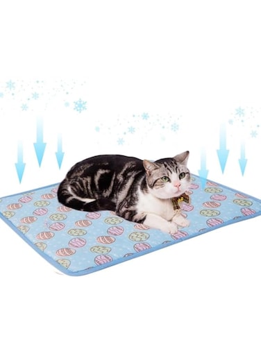 Generic Dog Cooling Mat, Washable Cat Cooling Mat Summer Self Pet Cooling Pads for Dogs Cats Indoor Outdoor