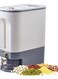 Rice Storage Automatic Box/Container - Large Sealed Kitchen Grain &amp; Rice Dispenser with Lid, 10KG