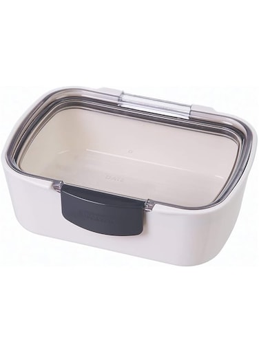 Progressive International Prepworks Mini Deli ProKeeper Air Tight Silicone Sealed Food Storage Container with Clear Dry Erase Compatible Lid, 5.75 Inches Long
