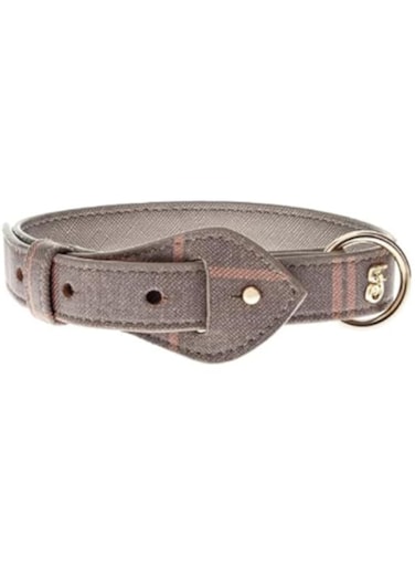 Ferribiella Mokka Cat Collar Small - Pink/Gray