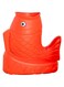 X IANGYU Goldfish Trash Bin Kids Trash Can Desktops Cartoon Animals Waste Basket Rubbish Storage Bin Garbage Organizer for Office Kids Bedroom Red