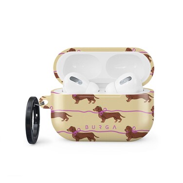 Burga AirPods Pro Always Late Protective Elegant Case For Apple AirPods, Cover Charging LED Visible, Scratch-Resistant, Shockproof Case