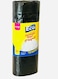 Plastic 30 pieces Drawstring Garbage Bag Black 46x52cm Extra Strong (XXS)