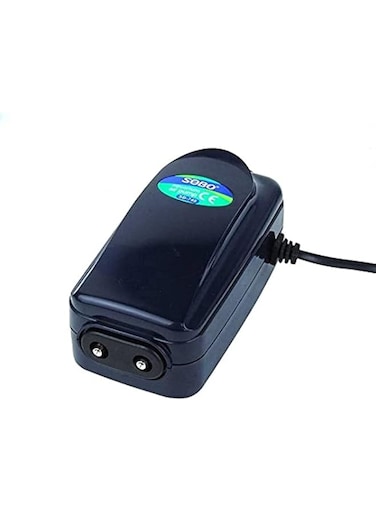 B&amp;K PET Shop SB-748 8W Double Oxygen Outlets Adjustable Flow Silent Aquarium Air Pump Fish Tank High Water Quality