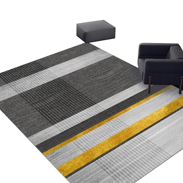 Solid Soft Non-Slip Absorbent Living Room Carpet 80x120 cm
