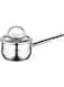Bergner Gourmet 2 BG6394 Saucepan With Lid, Silver, 18 cm, 18/10 Stainles Steel