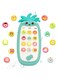 Bambibo Toy Phone For Kids - Blue, Pineapple Baby Mobile Phone Toy   Smart Phone For Kids   Baby Toy Phone With Music   Phone Toys For Boys And Girls   Musical Smart Phone For Baby