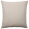 Unbleached Cotton Cushion Cover, Natural, 65x65 cm
