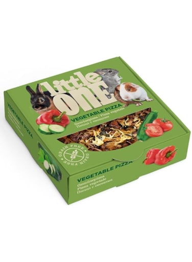 LITTLE ONE Vegetable Pizza Treat for Small Pets 55g