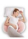 Romantic Pink Pregnancy Pillow &acirc;&euro;&ldquo; U-Shaped, Full Body Maternity Pillow, for Sleeping