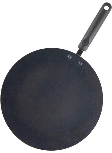 Pan Cake pan ( Tawa ) Non Stick Fry 28   30 32 Cm Black/Red