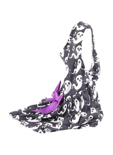 Airshi Festive, Stylish and Unique Floral Print Dog Costume Scary Halloween Dog Dress Comfortable for Outdoor Activities