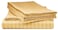 Cotton King Striped Fitted Elastic Pack of 3 Bedsheet 200x200+20cm
