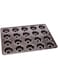 Wilton 2105 6966 Non Stick Mega Muffin and Cupcake Cup Baking Pan 21 X 25 1706, Grey