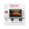 36L Electric Oven 1300W with Rotisserie, Timer &amp; Thermostat, Baking Tray &amp; Grill Rack White