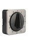 Kitchen Countdown Timer Magnetic 60 Minute Wind Up Mechanical Timer Stainless Steel for Home Baking Cooking Oven (Gray Color)