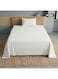 Single Bed Sheet Set - 400TC Super Soft Cotton Flat Sheet Set, Wrinkle Resistant Bedsheet Single Size: 160x240 cm and 1pc Pillowcase 50x75 cm