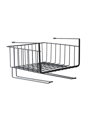 Office And Kitchen Storage Shelf Black