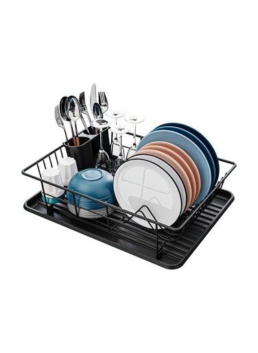 Dish Rack Dish Drying Stand Dish Drainer Plate Rack Dish Kitchen Organizer Dish Drying Rack Countertop Large Antibacterial Kitchen Utensils Dish Racks Dish Stand