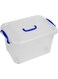 Kovar Plastic Storage Container With Lid And Blue Handles