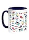 Fees Fashion Printed Coffee Mug White/Blue