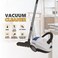 Tradeo 1600W High-Suction Canister Vacuum Cleaner with 2L Dust Capacity and Automatic Cord Rewind