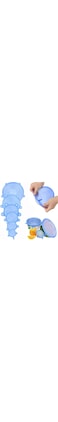 Reusable Silicone Food Storage Lids, Set of 6, Dishwasher Safe