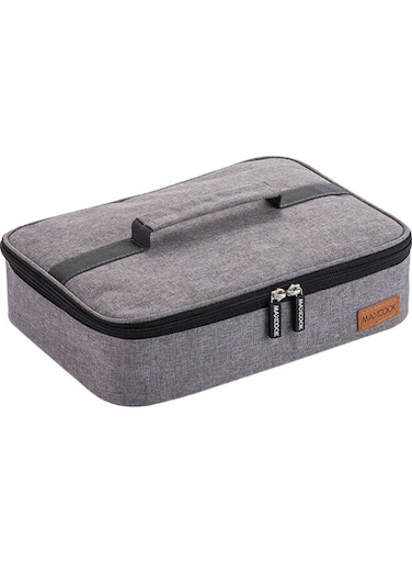 COOK Maxcook Insulated Lunch Bag, Food Storage Container, Portable Bento Bag, Aluminum Foil, 30*20*6.5Cm, Mcpj956