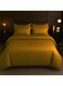 6-Piece Duvet Cover Set &acirc;&euro;&ldquo; Includes 1 Duvet Cover, 1 Fitted Sheet &amp; 4 Pillowcases &acirc;&euro;&ldquo; King/Queen/Single Sizes, Color Gold