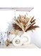 Ceramic vase, modern home decoration, decorative vase, dried flower vase, living room, table stand, centerpiece, suitable for wedding, table party, living room, bedroom, office (Small +Big)