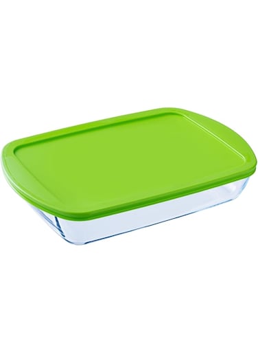 Pyrex PY 281744 Transp Cook &amp; Store Schaal Rechthoek met Deksel 4