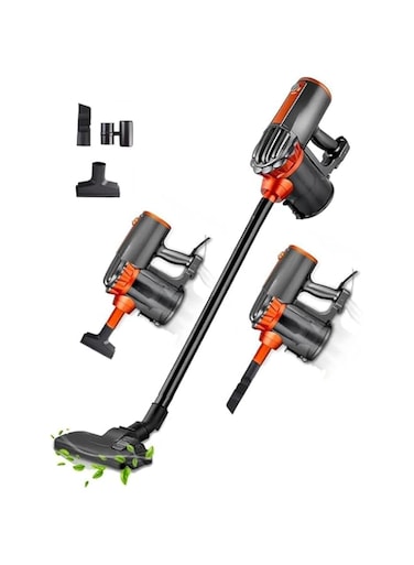 18000Pa Vacuum Cleaner 3 in 1, Powerful 600W Motor, 1.5L Huge Capacity, Stick &amp; Handheld Vacuum Cleaner, Ultra Quiet, 5M Long Cord, Dual Filteration, HEPA Filter for Home/Pet/Car/Hard Floor/Carpet