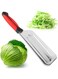 Zuelnote Cabbage Shredder Lettuce Chopper Lettuce Shredder - Cabbage Slicer Shredder for Sauerkraut Cabbage Cutter Lettuce Cutter - Shraded Knife Sauerkraut Cutter Cabbage Cutting