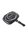 Double Tevel Grill Pan Black 40cm