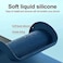 Xiaomi Redmi 13C 4G, Poco C65 Slim Rubberised Back Cover, Velvet Lining, Matte Silicone Case, (Blue)
