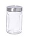 Anchor Hocking SecureLock Gripper Jar with Stainless Steel Lid, 2 Quart Capacity, Clear