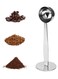 2 In 1 Stainless Steel Coffee Espresso Scoop, Dual-Purpose Coffee Spoon, Powder Hammer Tamper Multi Function Spoon