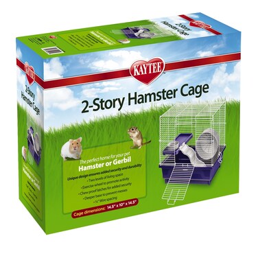 KAYTEE  KT MFH HAMSTER HOME 2-STORY 4/CS MFH AND OPEN LIVING HABITATS