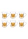 6-Piece Regina Glass Mug Set Clear 12cm